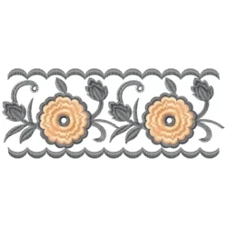 Superb Embroidery Border Design