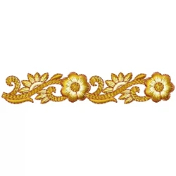 Table Runner Border Embroidery Design