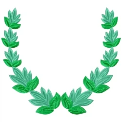 The Laurel Wreath Machine Embroidery Design
