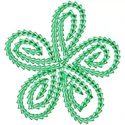 Tote Flower Bag Machine Embroidery Design