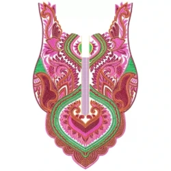 Traditional Beautiful Indian Neckline Embroidery Design