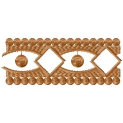 Traditional Border Pattern Embroidery