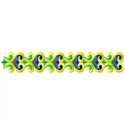 Traditional Continous Indian Border Design