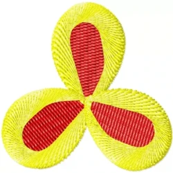 Tri Embroidery Design Pattern