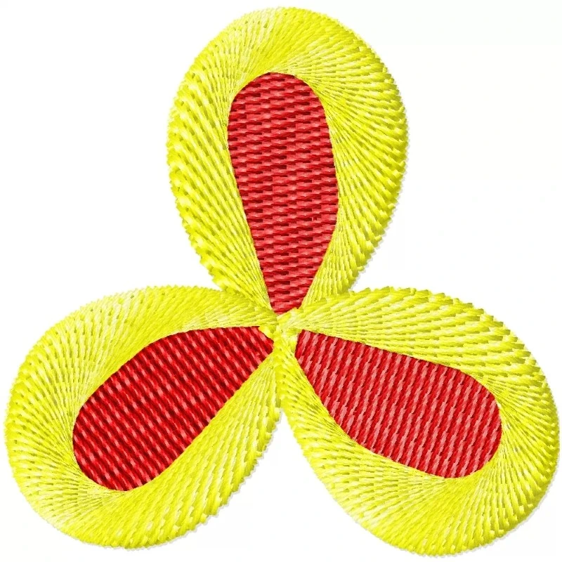 Tri Embroidery Design Pattern