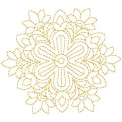 Triple Run Decor Outline Work Design