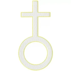 Triumphant Cross Machine Embroidery Design