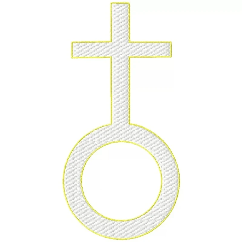 Triumphant Cross Machine Embroidery Design