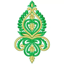 TTraditional Butta Machine Embroidery Design