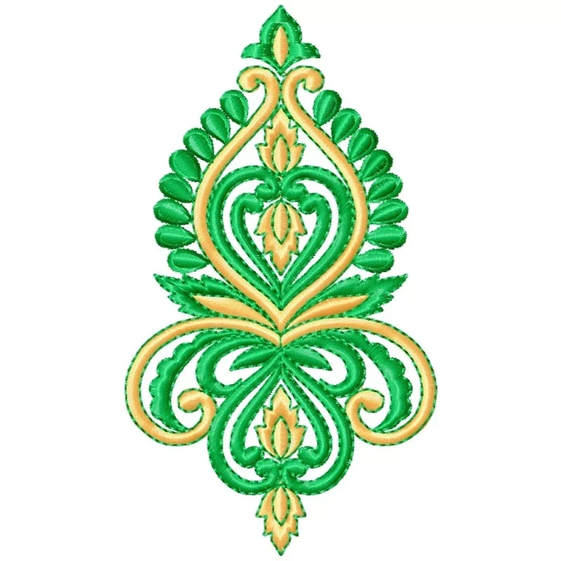 TTraditional Butta Machine Embroidery Design