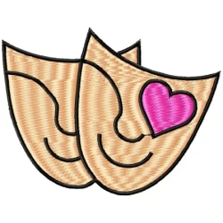 Valentine Romance Machine Embroidery Design