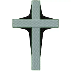 Vintage Cross Embroidery Design