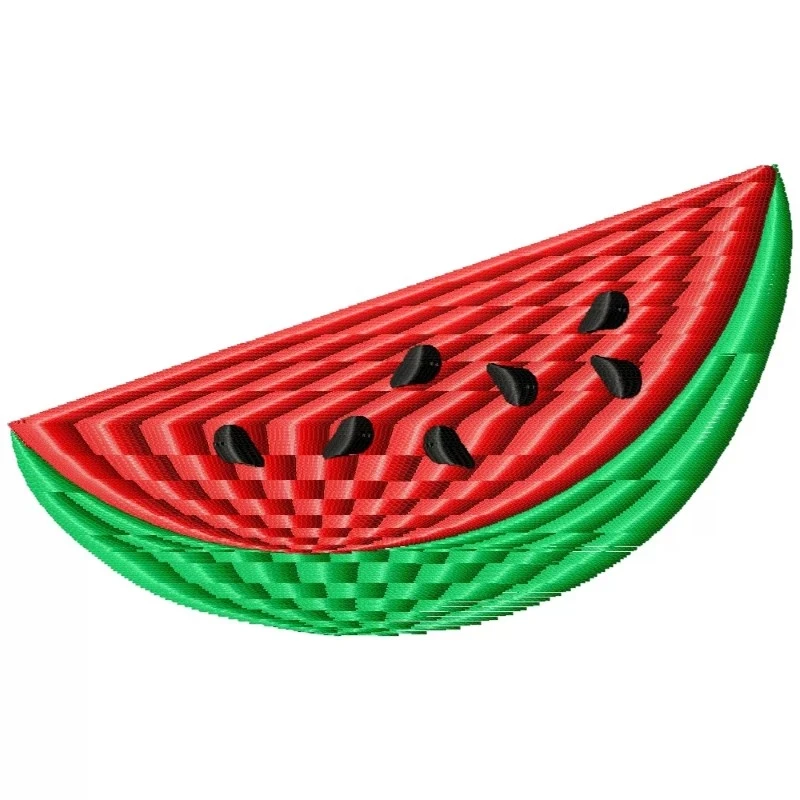 Watermelon Embroidery Design
