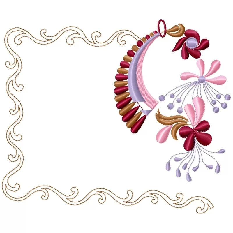 Weeding Sampler Embroidery Design