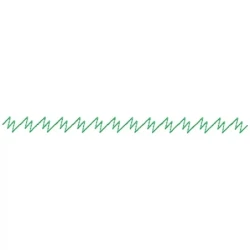 Zigzag Motif Embroidery Border Design