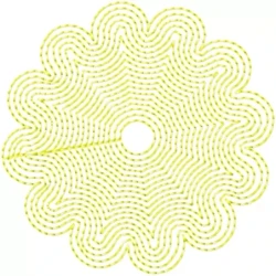 Lineart Outline Machine Embroidery Design