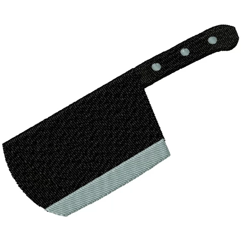 Meat Knief Butcher Embroidery Design