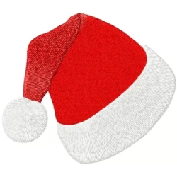 Merry Christmas Cap Embroidery Design