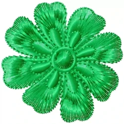 Mini Embroidery Flower Pattern 2x2