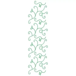Motif Filled Allover Embroidery Design