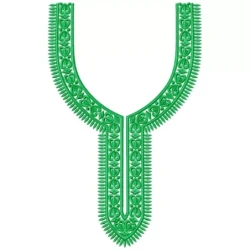 Neckline For Indian Embroidery Dress Design