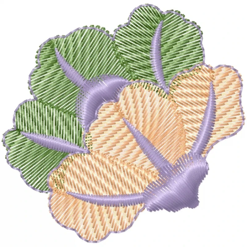 New Flower Embroidery Design