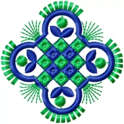 New Indian Butta Embroidery Design