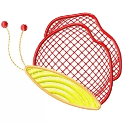 New Motif Filled Butterfly Embroidery Design