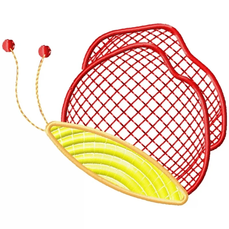 New Motif Filled Butterfly Embroidery Design