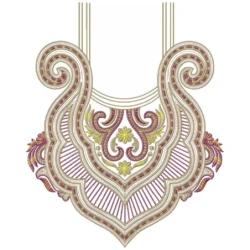 New Pattern Indian Neckline Embroidery For Kurti