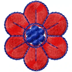 New Simple Flower Design For Your Machine