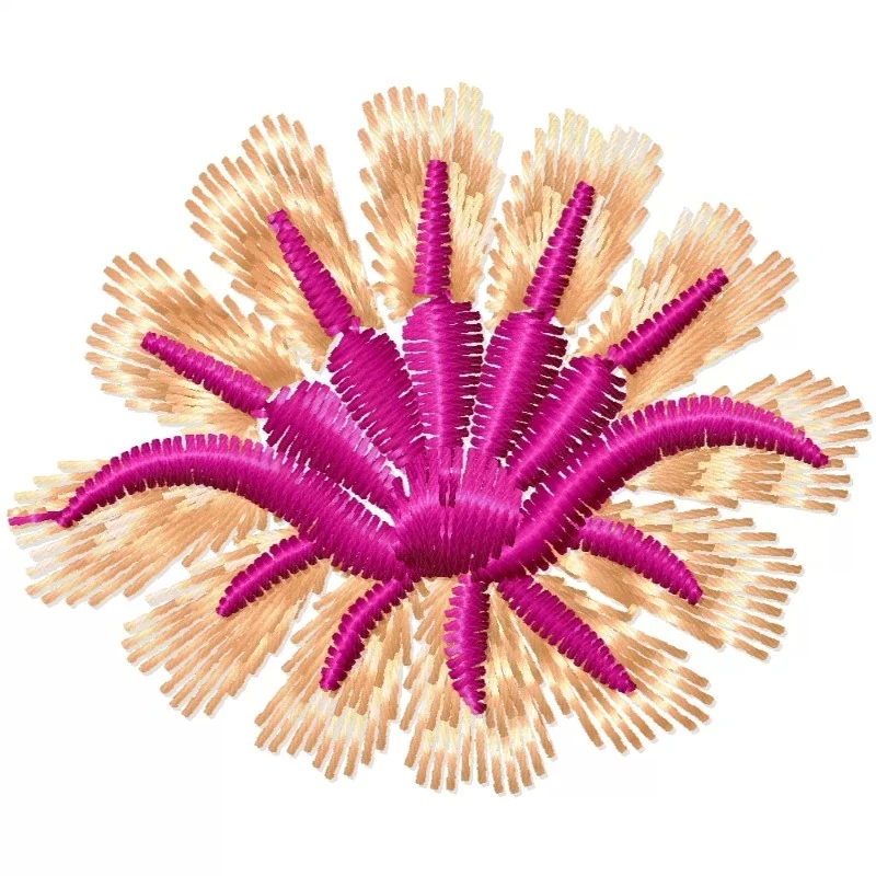 New Wild Flower Free Embroidery Design