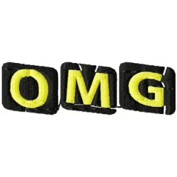 OMG Embroidery Design