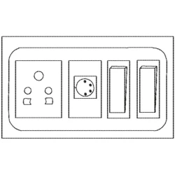 Outline Electric Board Embroidery Design