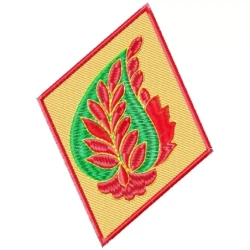 Patch Block Embroidery Design
