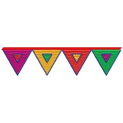 Geometric Triangle Banner...