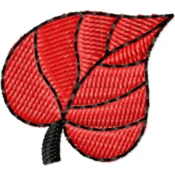 Small 2x2 Circle Flora Embroidery Pattern