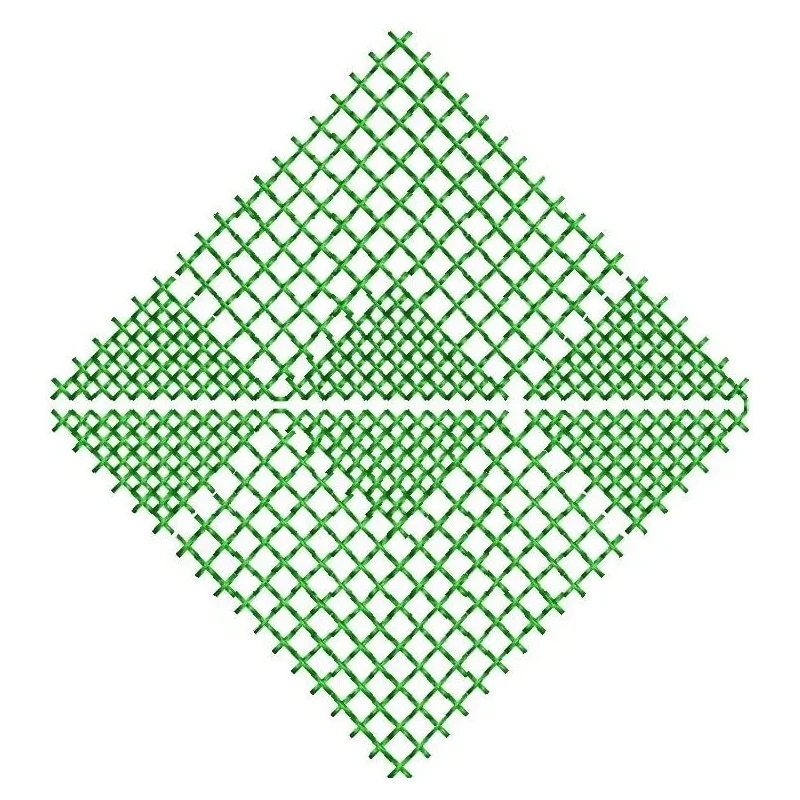 Cross Stitches Embroidery Design Freebie