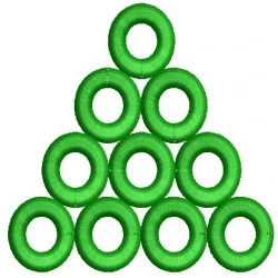 Circle Abstract Embroidery...