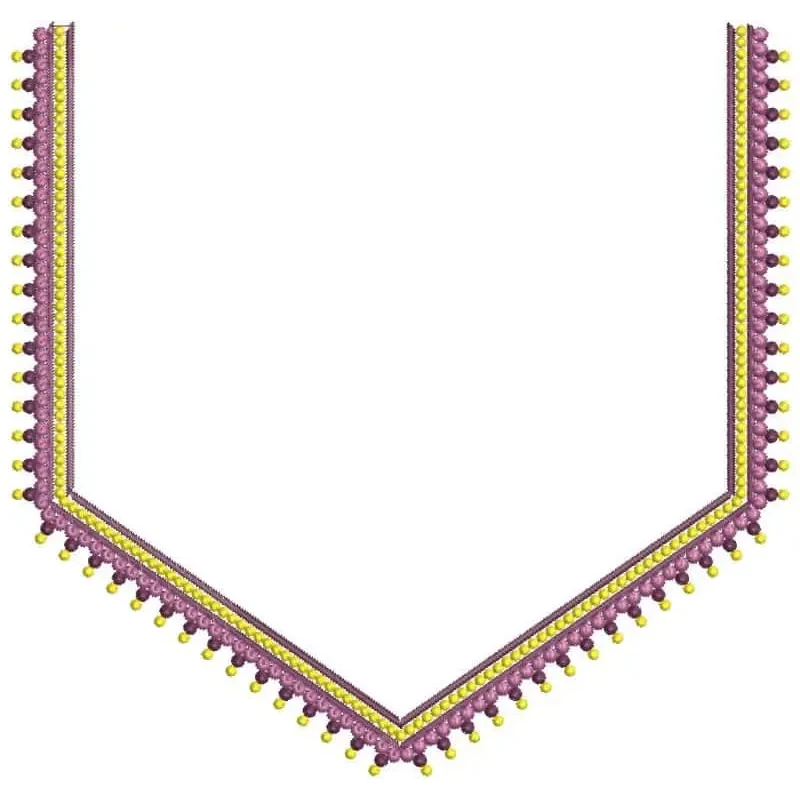 Small Beautiful Indian Neckline