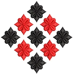 Florals Machine Embroidery Design Freebie