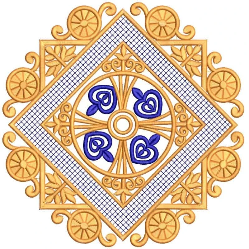 Large Beautiful Embroidery Design