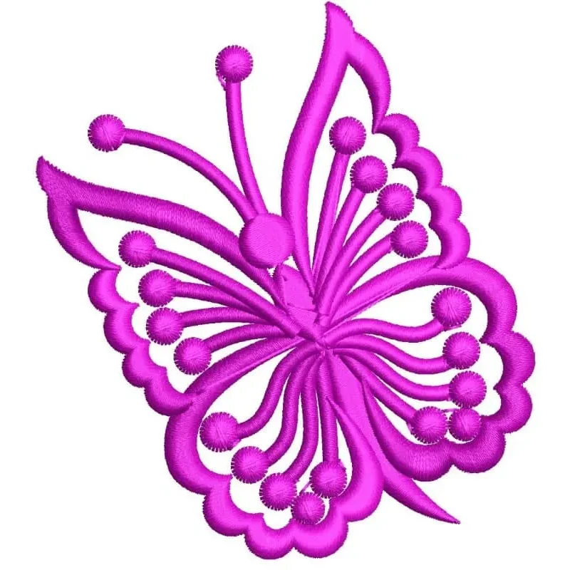 Butterfly Machine Embroidery Design