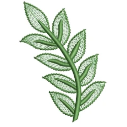 Leaves Embroidery Design...