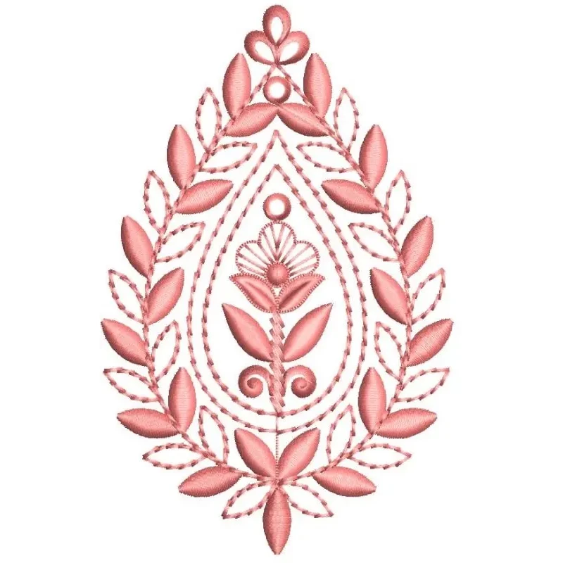 Indian Free Butta Of Embroidery Dress Design