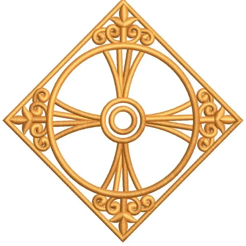 Indian Embroidery Outline Design Freebie