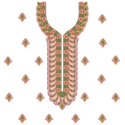 Large Hoop Embroidery Dress...