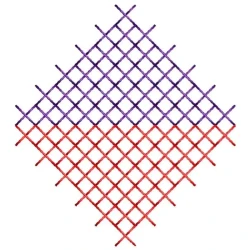 2x2 Cross Stitches Machine...