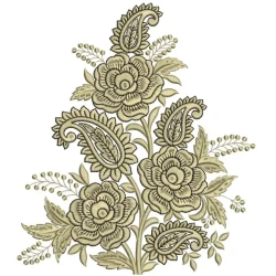 Floral Roses Free Machine...