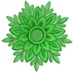 Indian Floral One Color...